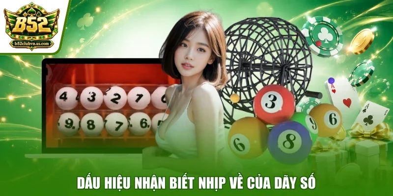 Dấu hiệu nhận biết nhịp về của dãy số