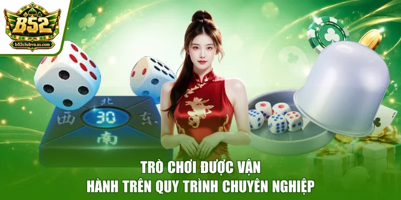 Trò chơi được vận hành trên quy trình chuyên nghiệp